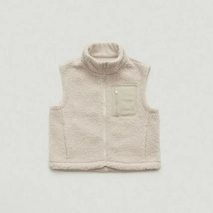[SOLD OUT] 더바넷 플리스 집업 조끼 flock fleece zip-up vest