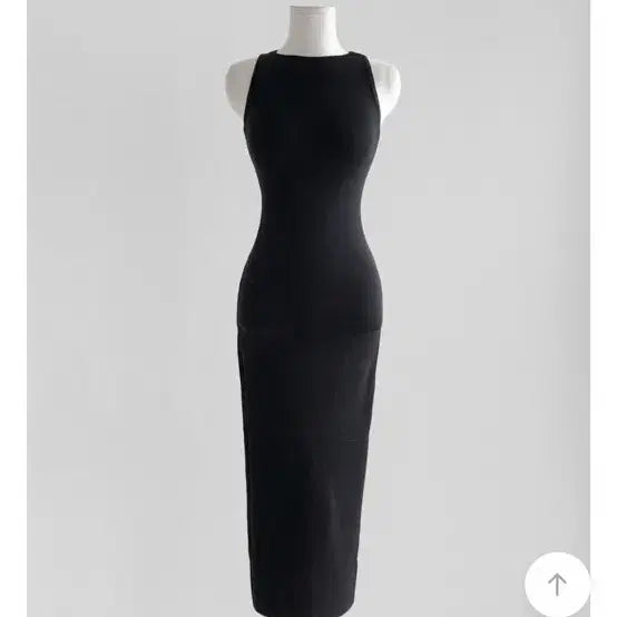 [BUNJANG] CLOUDEMOTION Momo Boat Neck Maxi Slender Dress / 클라우드이모션 모모 보트넥 맥시 슬랜더 OPS