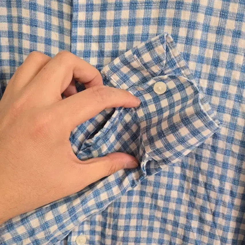 [BUNJANG] SUGGELLO Linen Shirt / [XL] 갤럭시 SUGGELLO 린넨셔츠