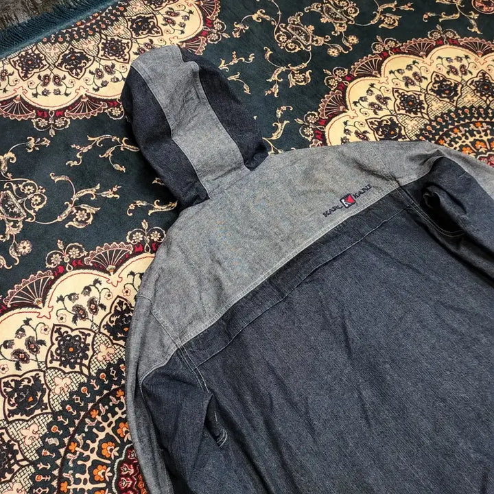 [BUNJANG] Kahl Kani Hoodie Denim Jacket (L) / 칼 카니 후드 데님 자켓 (L)