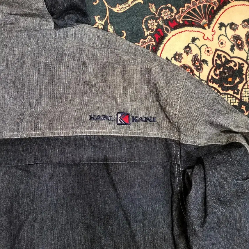 [BUNJANG] Kahl Kani Hoodie Denim Jacket (L) / 칼 카니 후드 데님 자켓 (L)