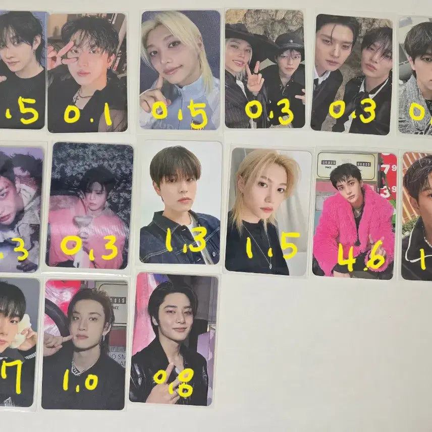 스트레이키즈 포토카드일괄