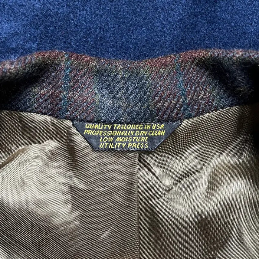 [BUNJANG] Palm Beach Wool Check Vintage Jacket / Palm Beach 울 체크 빈티지 자켓 (실측확인)