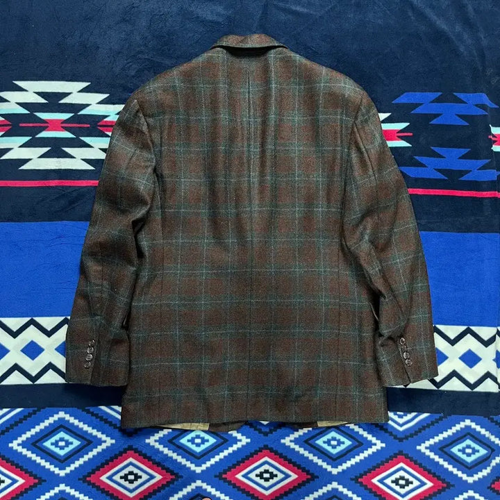 [BUNJANG] Palm Beach Wool Check Vintage Jacket / Palm Beach 울 체크 빈티지 자켓 (실측확인)