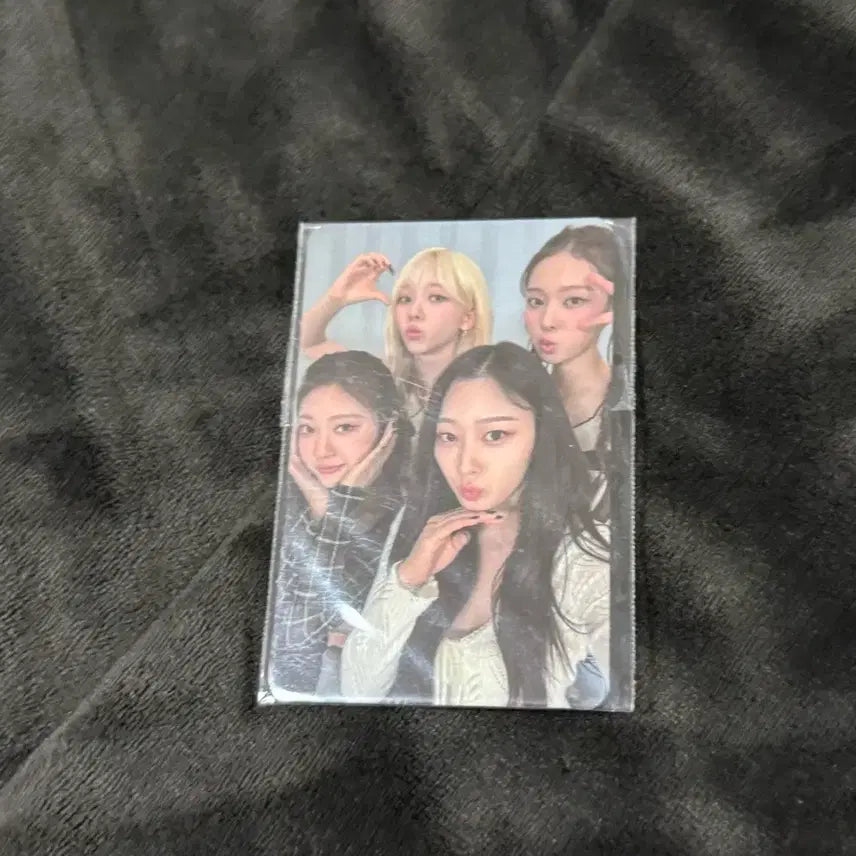 미개봉] 에스파 스파이시 알라딘 단체 특전 포카 카리나