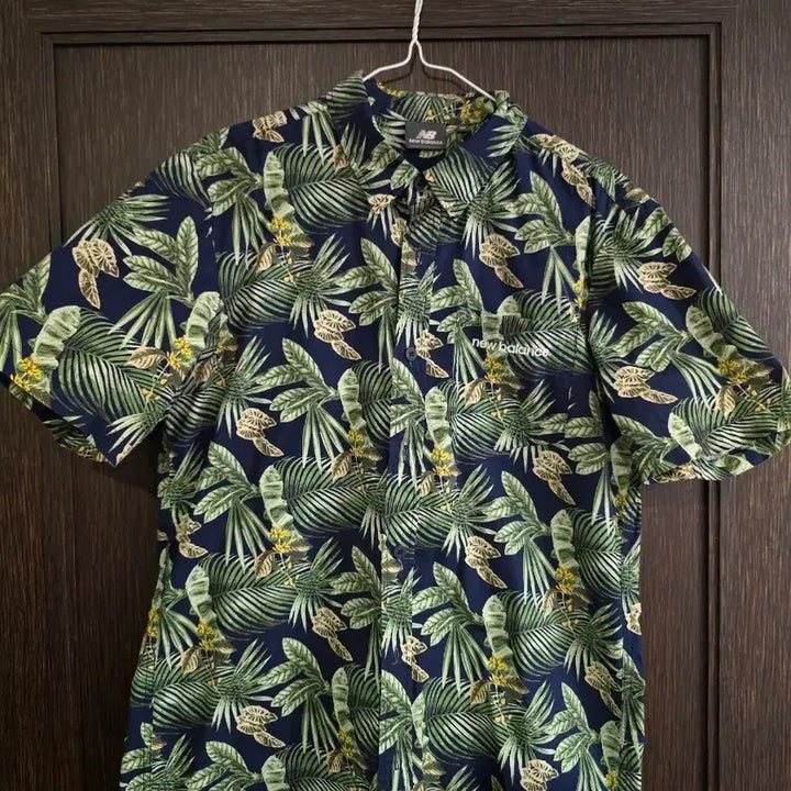 [BUNJANG] New Balance Hawaiian Shirt / [XL] 뉴발란스 하와이안 셔츠