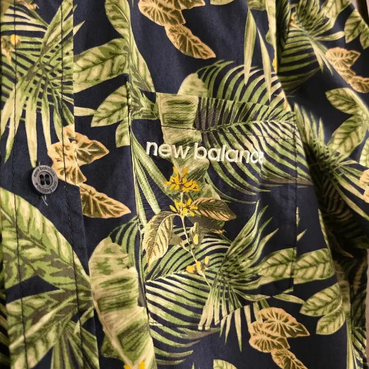 [BUNJANG] New Balance Hawaiian Shirt / [XL] 뉴발란스 하와이안 셔츠