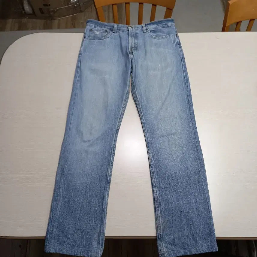 [BUNJANG] Levi's 527 Straight Jeans - Light Wash / 32 07's 리바이스527 Mexico 일자진 연청 32-314