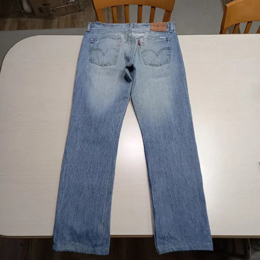 [BUNJANG] Levi's 527 Straight Jeans - Light Wash / 32 07's 리바이스527 Mexico 일자진 연청 32-314