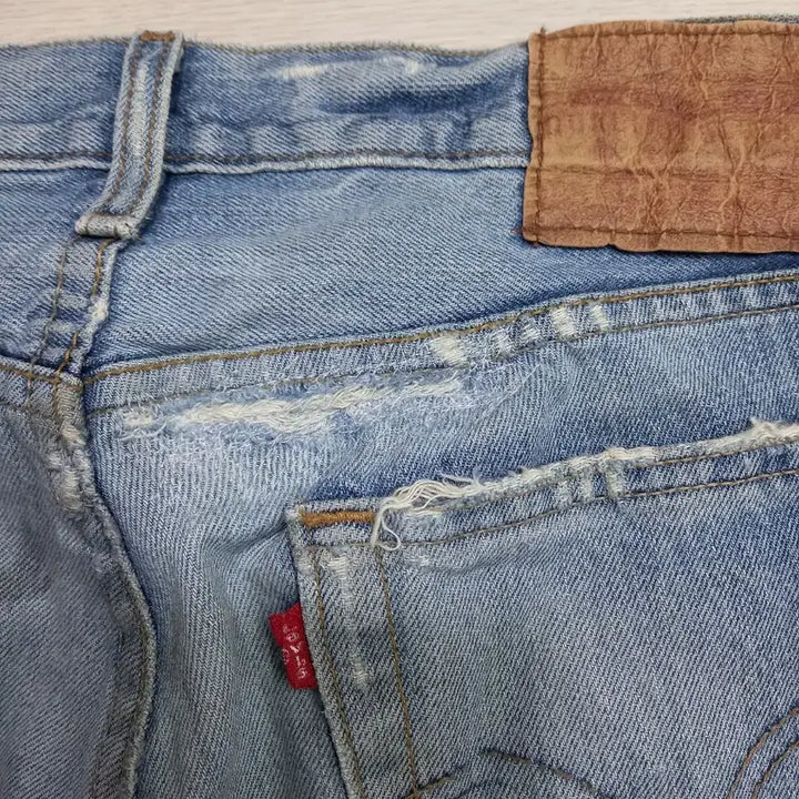 [BUNJANG] Levi's 527 Straight Jeans - Light Wash / 32 07's 리바이스527 Mexico 일자진 연청 32-314