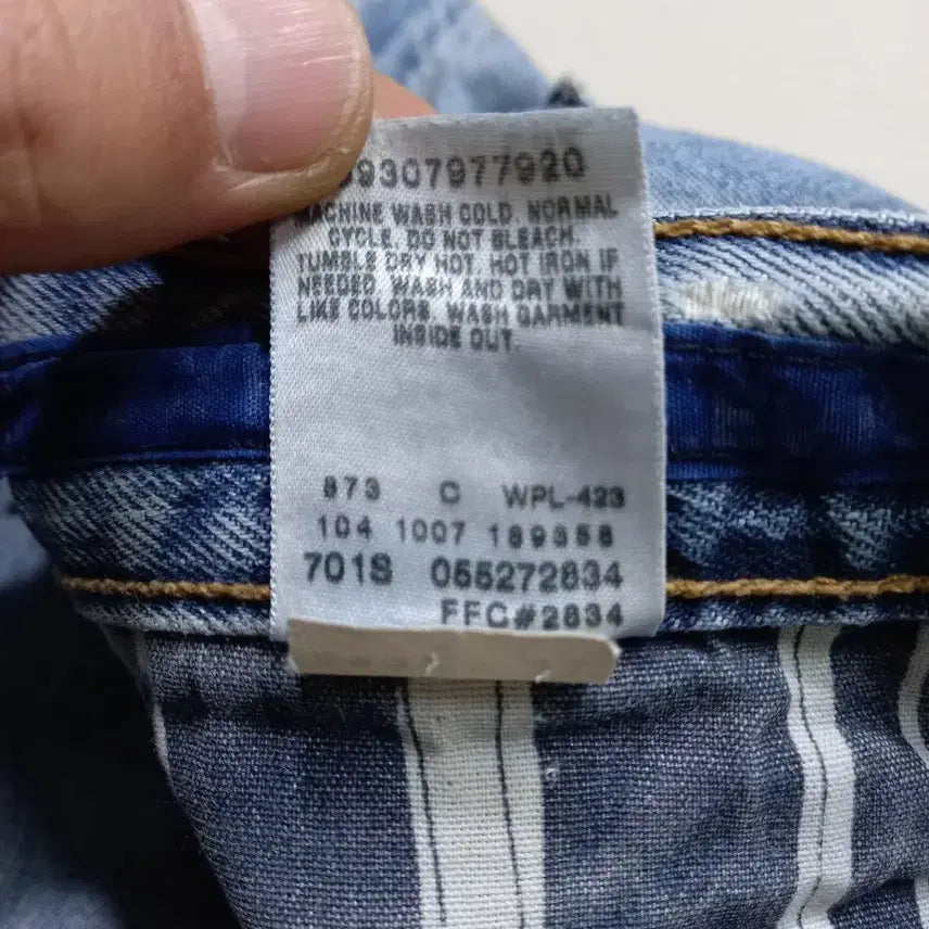 [BUNJANG] Levi's 527 Straight Jeans - Light Wash / 32 07's 리바이스527 Mexico 일자진 연청 32-314