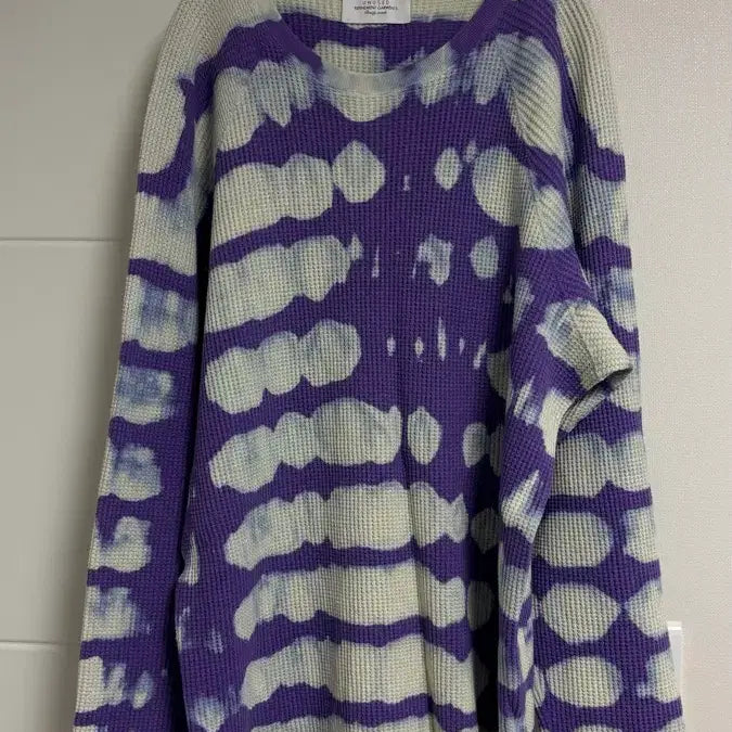[BUNJANG] Unused Tie-dye Thermal Waffle Long Sleeve / 4) unused 언유즈드 타이다이 써멀 와플 롱슬리브