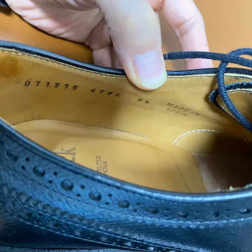 [BUNJANG] Berwick 4794 234 Wingtip Shoes UK 5.5 / 버윅 4794 234 윙팁 구두 uk5.5 사이즈