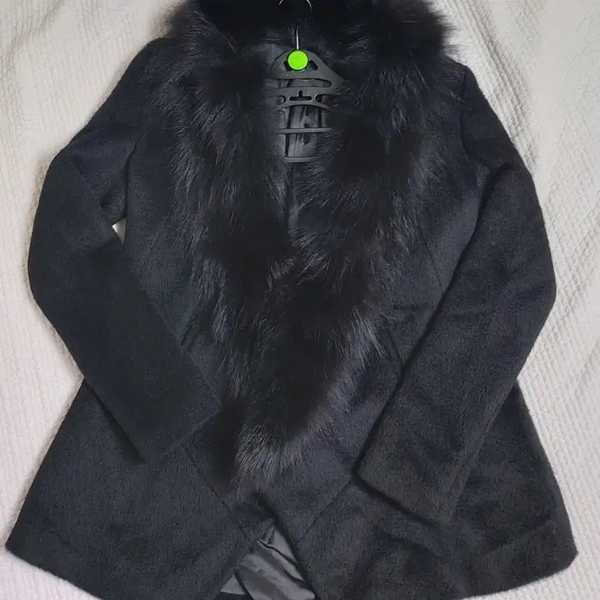 [BUNJANG] Mojo S. Phine Alpaca Fox Fur Coat (Size 55) / 모조에스핀 수리알파카폭스퍼코트55