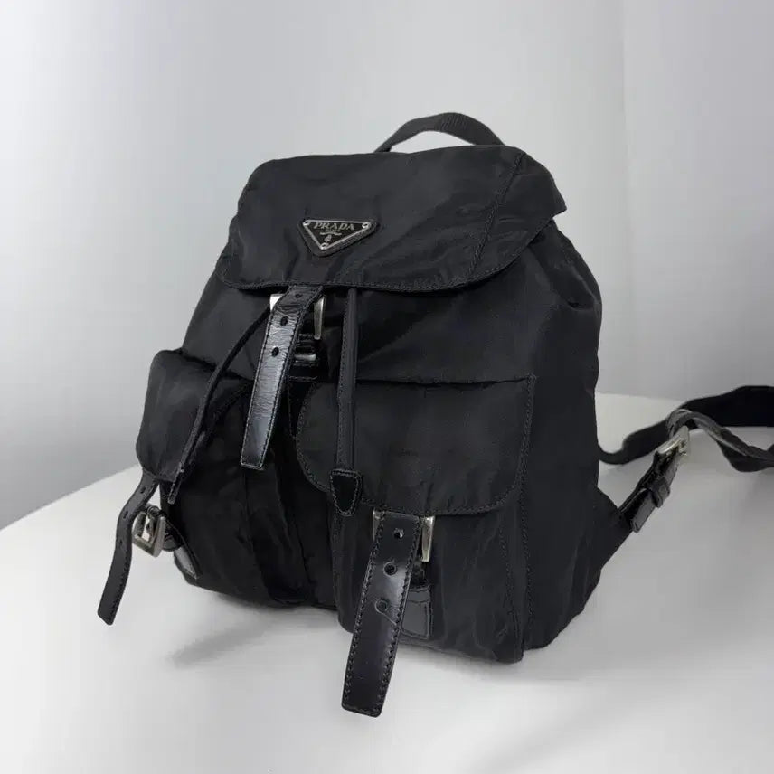 [BUNJANG] Prada Nylon Two-Pocket Small Backpack / 프라다 나일론 투포켓 스몰 백팩