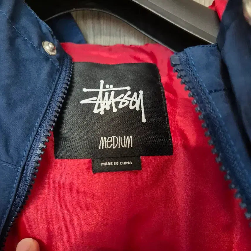 [BUNJANG] Stussy Anorak Padded Jacket / (M) 스투시 아노락 패딩