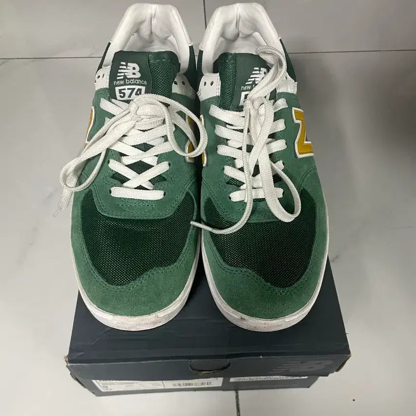 [BUNJANG] New Balance Junya Watanabe MAN AM574 Sneakers / 뉴발란스 x 꼼데가르송 준야 와타나베 맨 AM574 그린