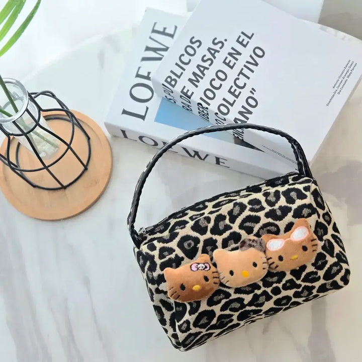 [BUNJANG] Leopard Kitty Bag / 레오파드호피키티가방