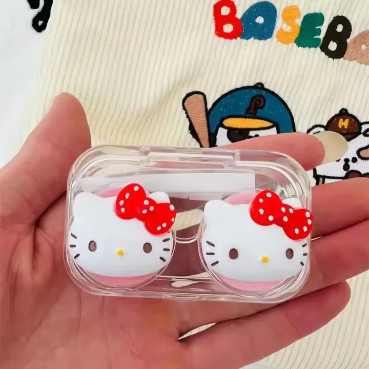 [BUNJANG] Kitty Lens Case / 키티렌즈통