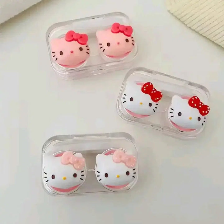 [BUNJANG] Kitty Lens Case / 키티렌즈통
