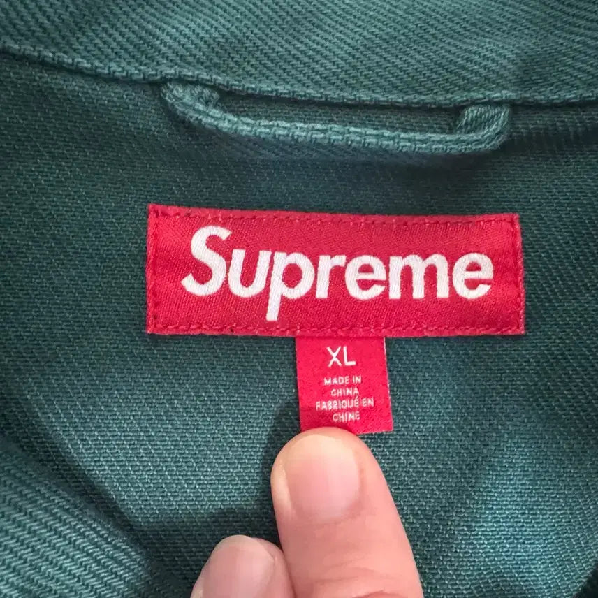 [BUNJANG] Supreme Arc Denim Coach Jacket 25SS / [XL]슈프림 아크 데님 코치 자켓 25SS