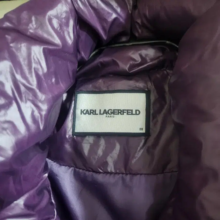 [BUNJANG] Karl Lagerfeld Purple Puffer Jacket / 지금결제시 이가격 내일바로올림 칼 라거펠트 퍼플 푸퍼 패딩