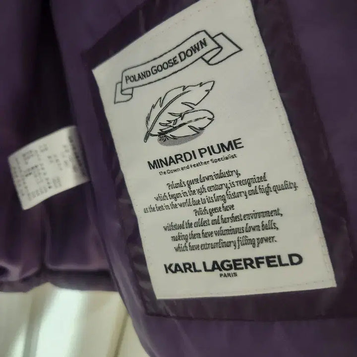 [BUNJANG] Karl Lagerfeld Purple Puffer Jacket / 지금결제시 이가격 내일바로올림 칼 라거펠트 퍼플 푸퍼 패딩
