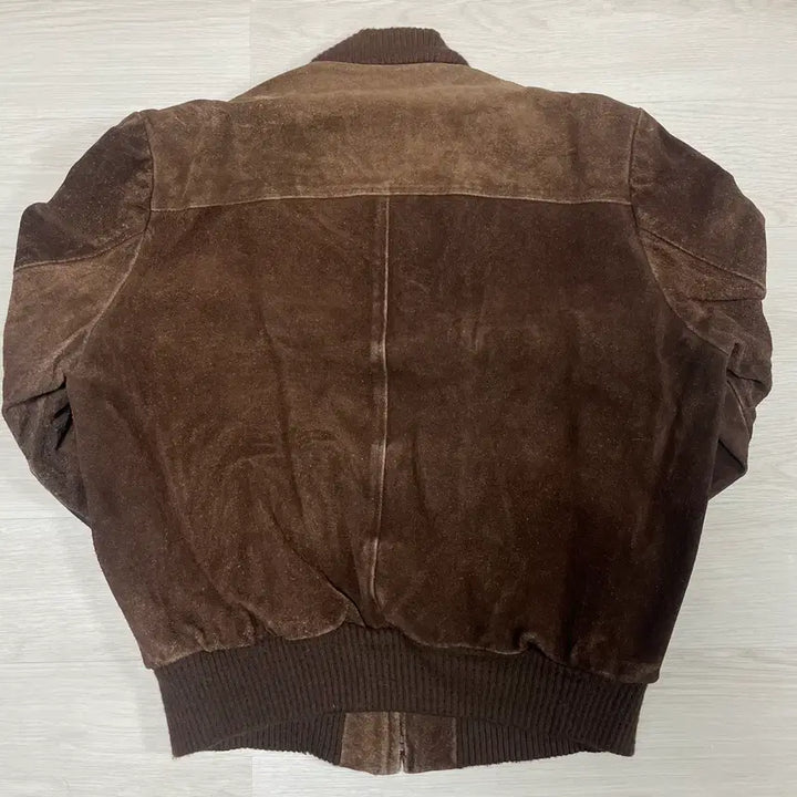 [BUNJANG] Sears Suede Bomber Leather Jacket / Sears 스웨이드 봄버 가죽자켓 블루종
