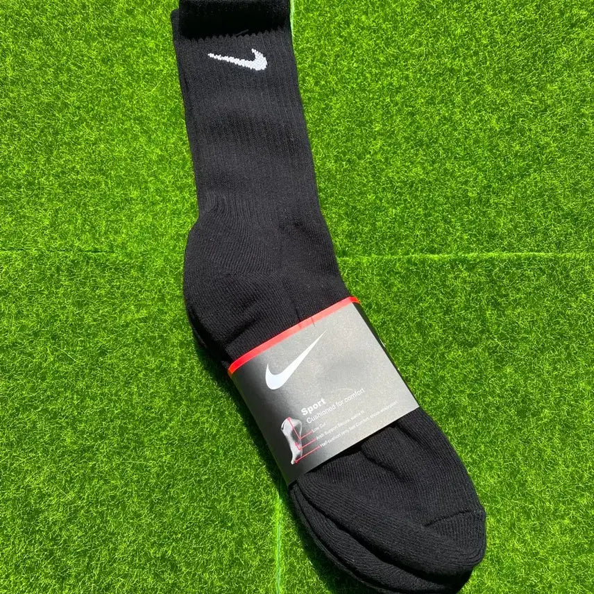 [BUNJANG] Sports Socks - Black & White - L & S / 스포츠양말