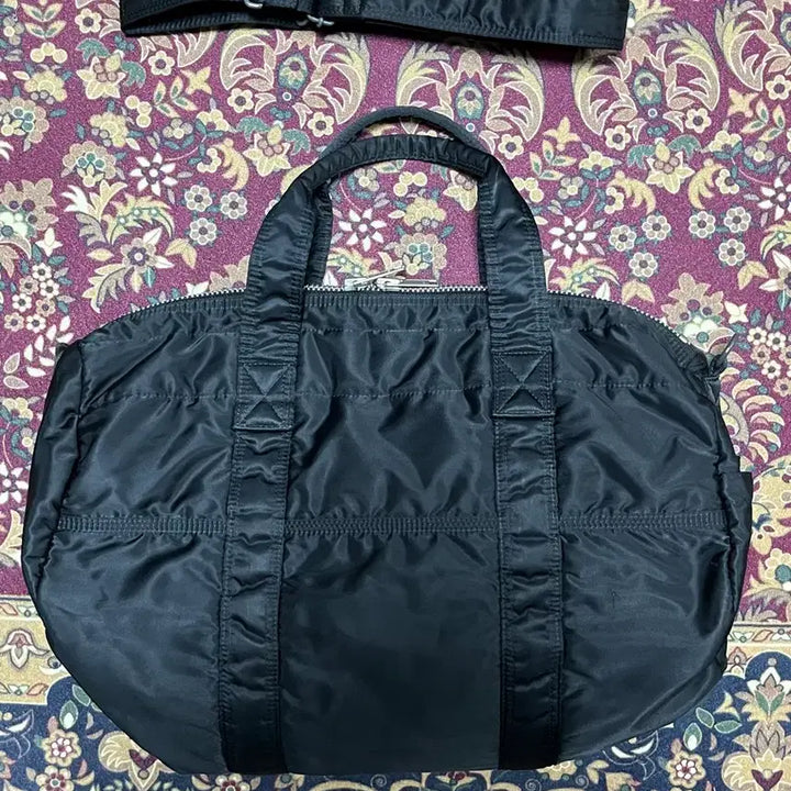 [BUNJANG] Porter Yoshida Tanker 2-Way Boston Bag Black S / Porter 요시다 포터 탱커 2way 보스턴백 더플백 블랙 s
