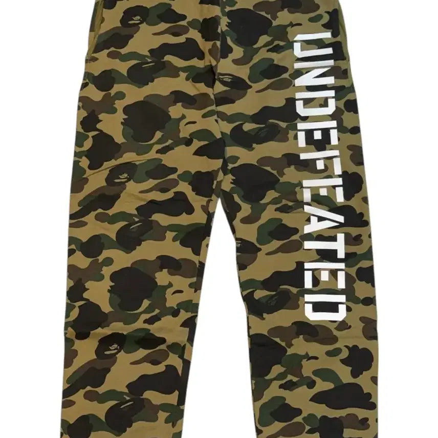 [BUNJANG] BAPE Undefeated Kabuto 1st Camo Green Pants / BAPE 베이프 언디핏 카부토 퍼스트 카모 녹계 팬츠