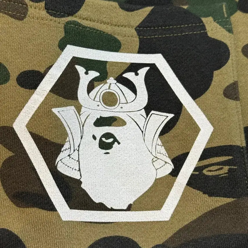 [BUNJANG] BAPE Undefeated Kabuto 1st Camo Green Pants / BAPE 베이프 언디핏 카부토 퍼스트 카모 녹계 팬츠