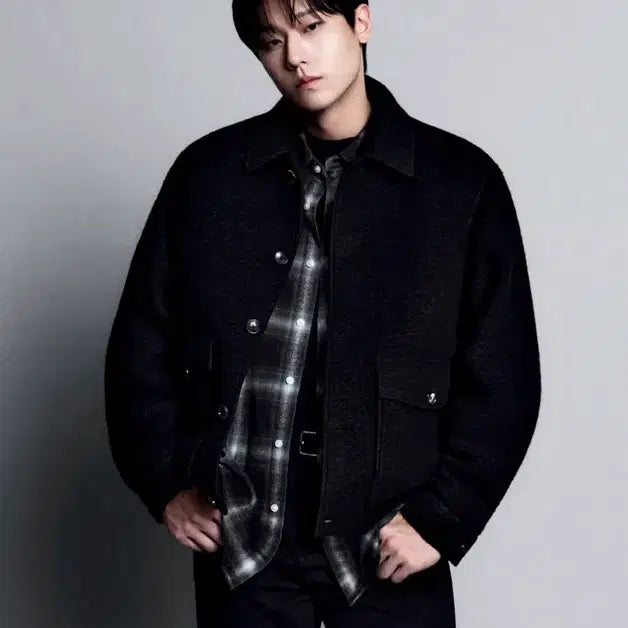 [BUNJANG] Wool Blend Jacket (M) / (새상품) 울블렌드 자켓(M)