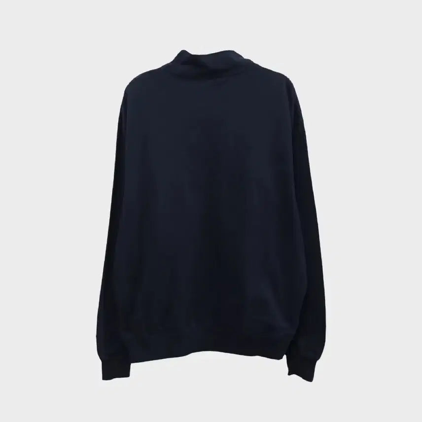 [BUNJANG] Seventeen Russell Athletic Half-Zip Sweatshirt Navy / 러셀(Russell Athletic) 반집업 맨투맨 네이비