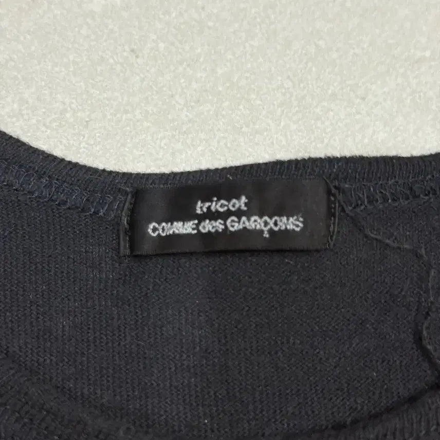 [BUNJANG] Comme des Garcons 2001 Five Roses Wool Blend Long Sleeve Sweater / 2001 꼼데가르송 5송이 장미 결합 울 니트 롱슬리브 스웨터