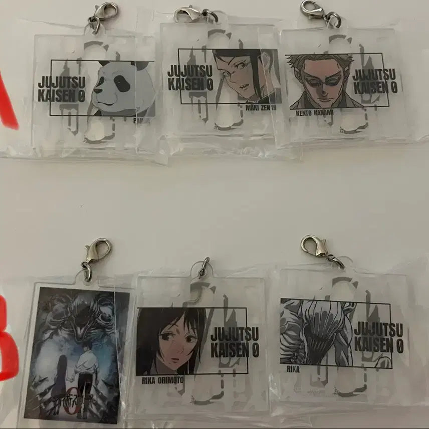 [BUNJANG] Jujutsu Kaisen 0 Acrylic Keyring / 주술회전 0 아크릴 키링