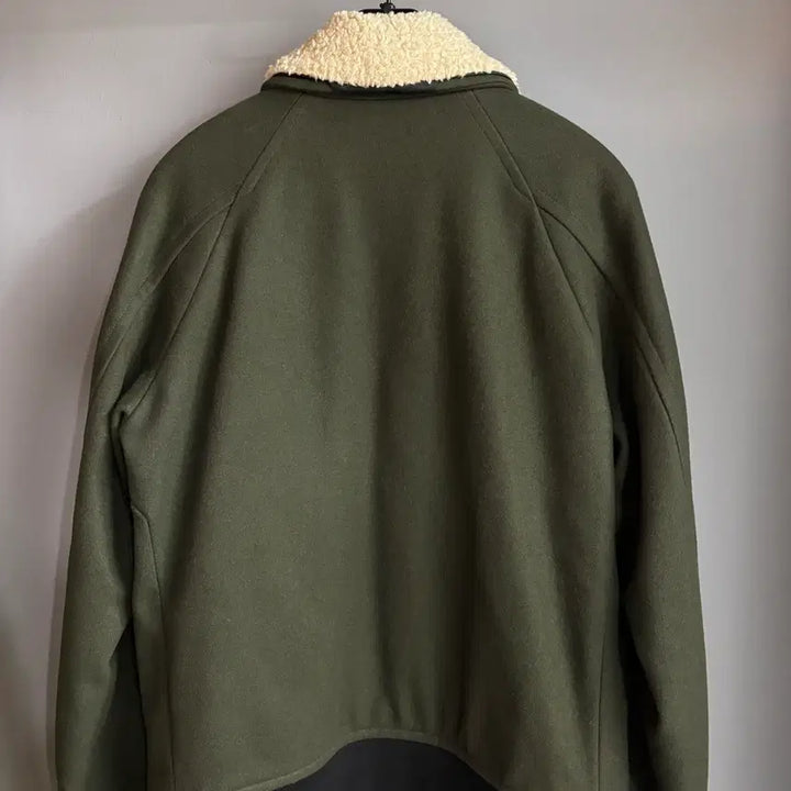 [BUNJANG] Theory Sherpa Fur Collar Zip-up Coat Jacket / Theory띠어리 뽀글이 퍼 카라 집업 코트 자켓