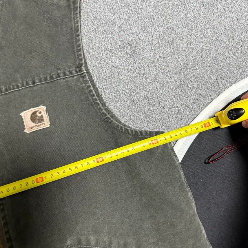 [BUNJANG] Carhartt Work Washing Vest Charcoal / [OS] 칼하트 워크 워싱 베스트 빈티지 차콜