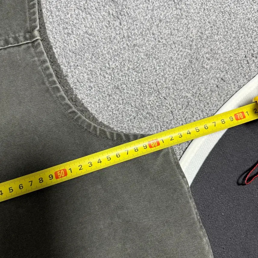 [BUNJANG] Carhartt Work Washing Vest Charcoal / [OS] 칼하트 워크 워싱 베스트 빈티지 차콜