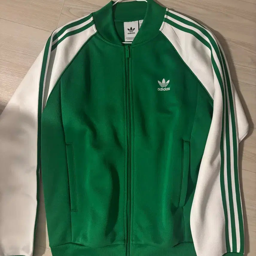 [BUNJANG] Adidas Track Top Green Jersey / 아디다스 져지