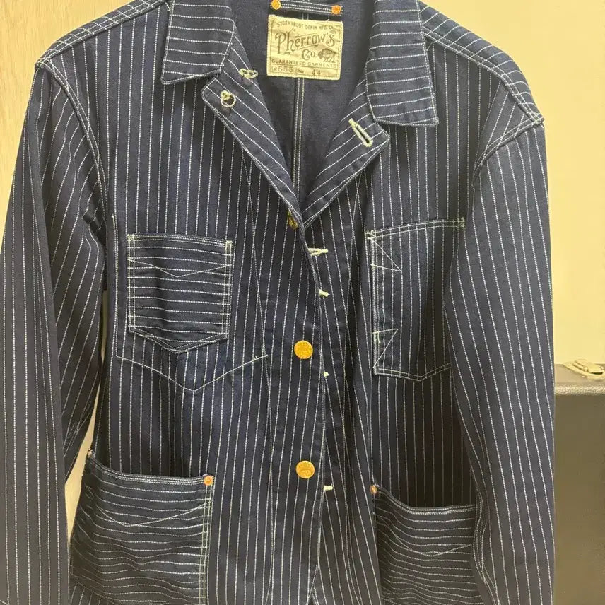 [BUNJANG] Pherrow's Lot.555 Wabash Jacket / 페로우즈 lot.555 와바시 자켓 44사이즈