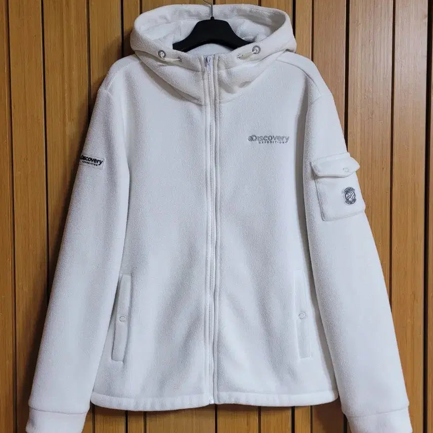 [BUNJANG] Discovery Women's Fleece Zip Up Hoodie / 디스커버리 여성 플리스 후드집업