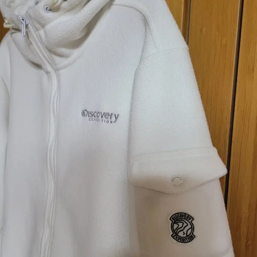 [BUNJANG] Discovery Women's Fleece Zip Up Hoodie / 디스커버리 여성 플리스 후드집업