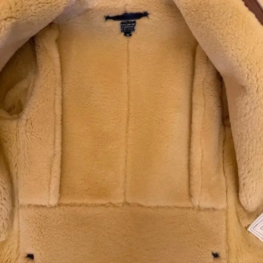 [BUNJANG] Real McCoy B-6 Leather Shearling Jacket / [38] 리얼맥코이 B-6 B6 무스탕 무통