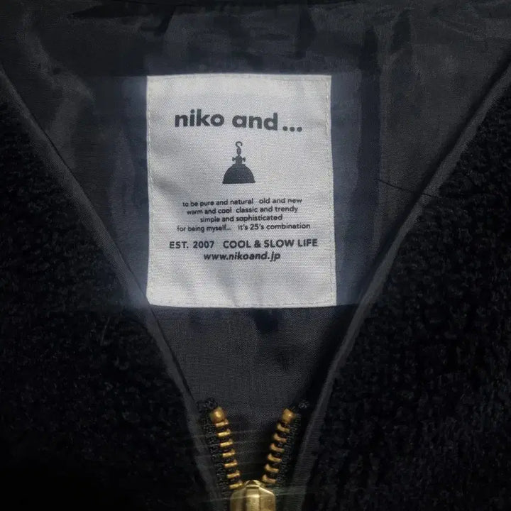 [BUNJANG] Niko and Long Fleece Jacket / niko and 롱 후리스 자켓 free