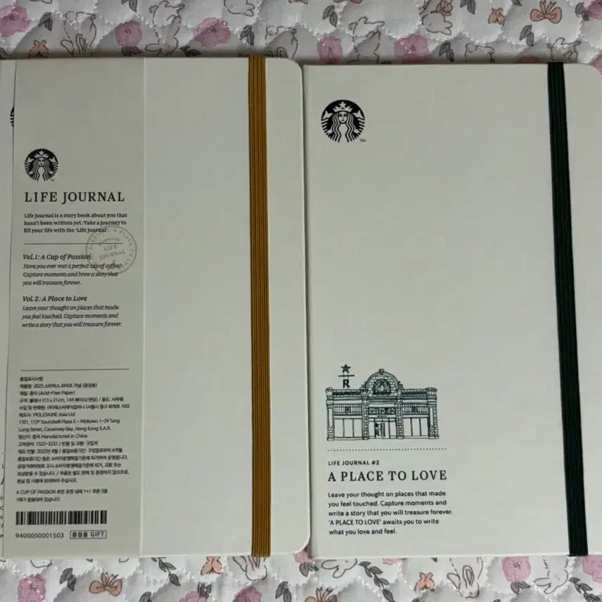 [BUNJANG] Starbucks 2023 Life Journal Planner Set / 스타벅스 2023 라이프 저널 플래너 2권 세트