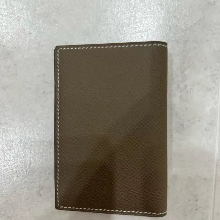 [BUNJANG] Hermes Euclid Card Holder Etoupe Color Wallet / 정품)가격제안 가능) 에르메스 유클리드 카드홀더 에토프컬러 지갑