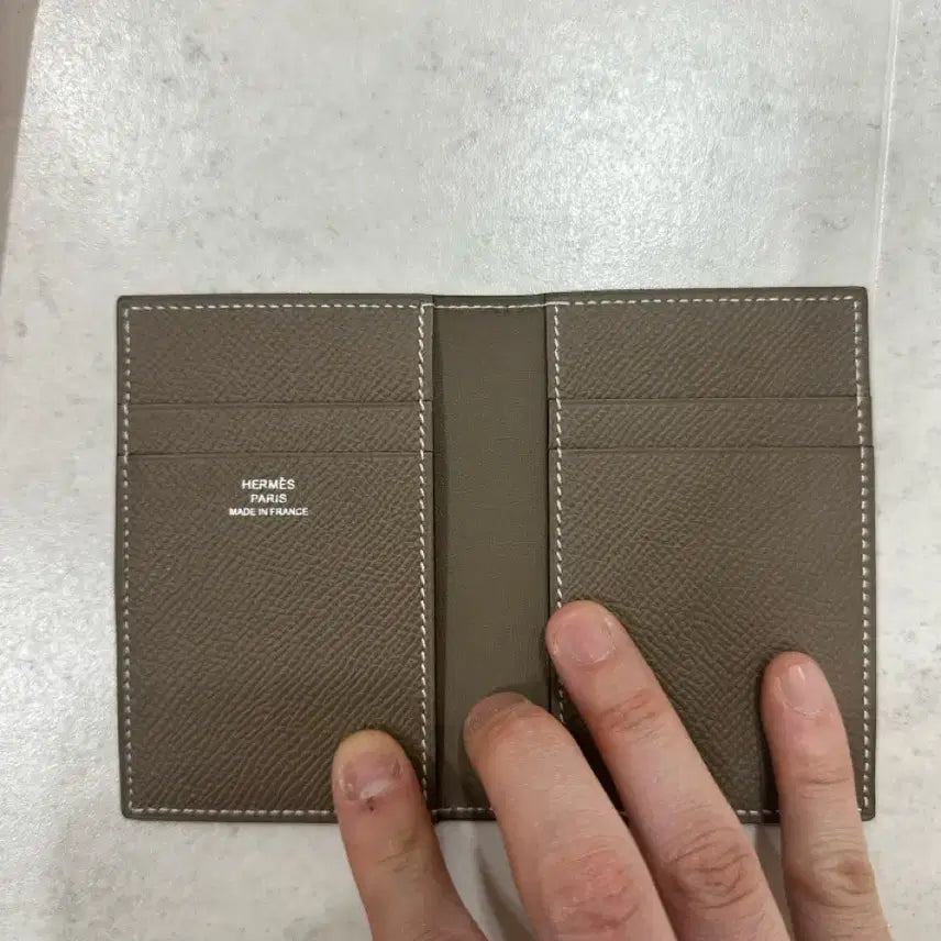 [BUNJANG] Hermes Euclid Card Holder Etoupe Color Wallet / 정품)가격제안 가능) 에르메스 유클리드 카드홀더 에토프컬러 지갑