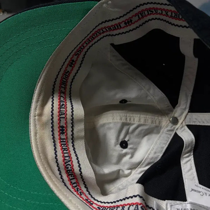 [BUNJANG] Heritagefloss Initial Edition Black Ball Cap / 헤리티지플로스 초창기 볼캡 블랙