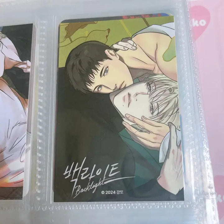 [BUNJANG] Lezhin Popup Entrance Benefit Stickers Bundle Set / 레진팝업 입장특전 스티커 4종 일괄양도합니다.